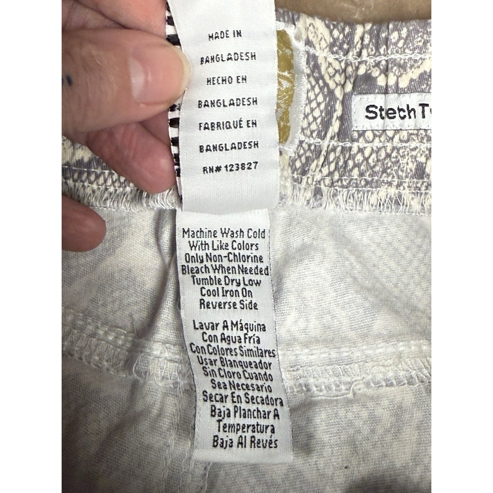 Vintage Fresh Prints Of Bel-Air Snakeskin Shorts M Retro Y2K Streetwear - Picture 8 of 16